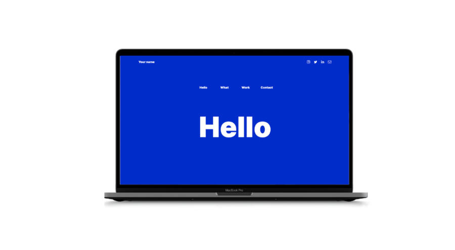 Plantilla para carrd.co