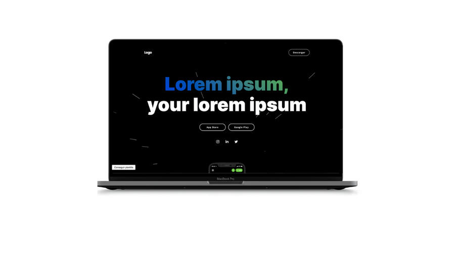 Plantilla para carrd.co